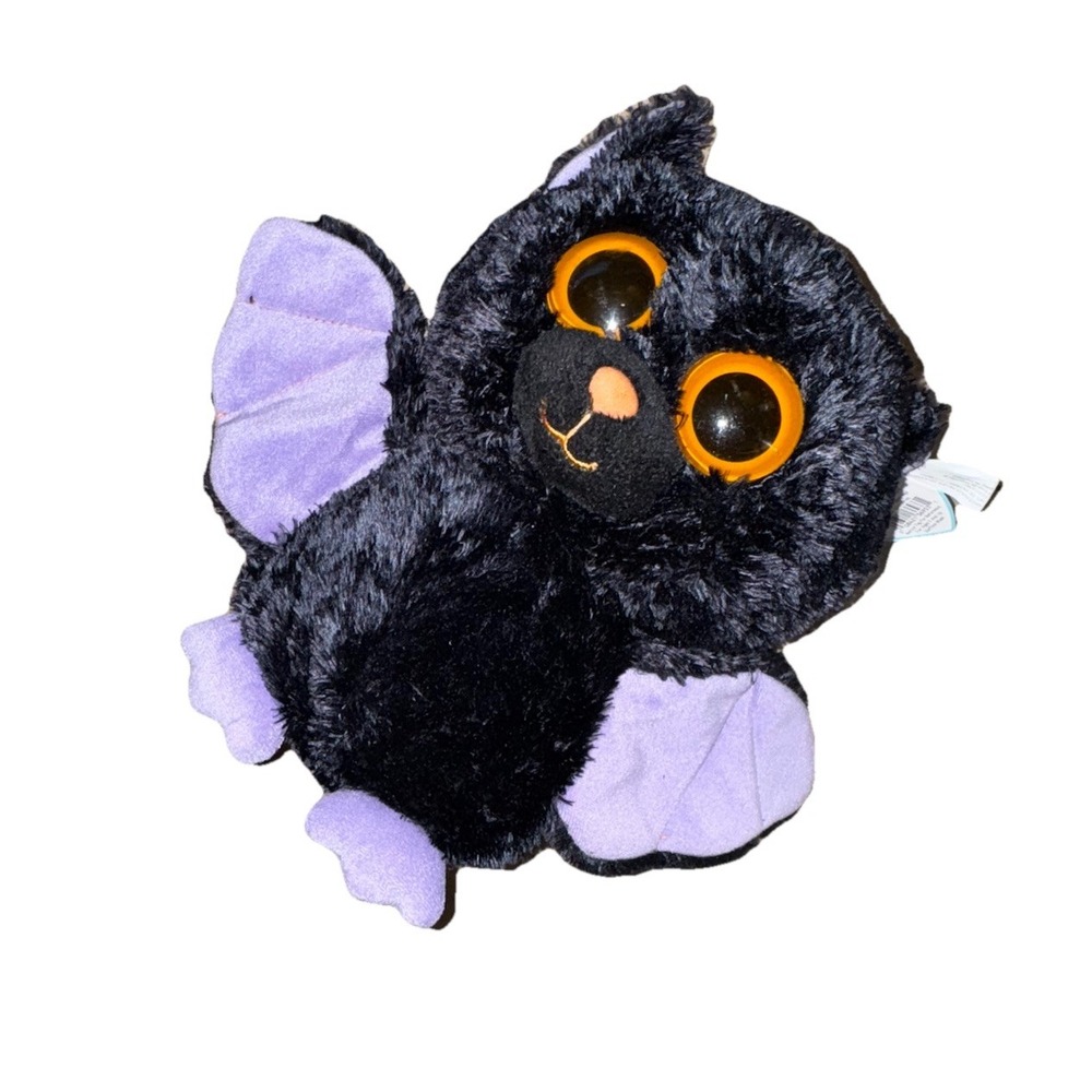 TY Beanie Boos Swoops‎ Bat 2011 Retired Solid Eyes